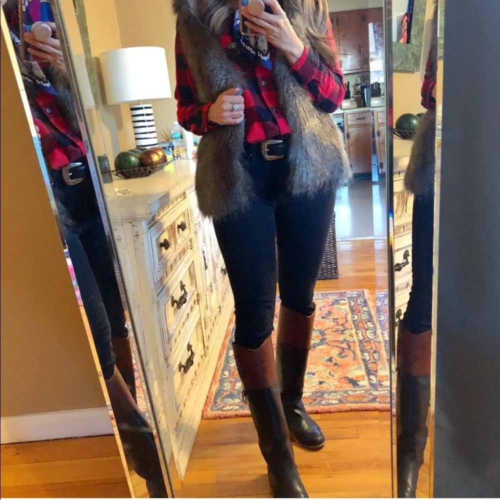 Frye Melissa Classic Buttery Soft Leather Riding Boot